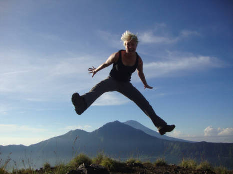 Bali - Springen op de vulkaan