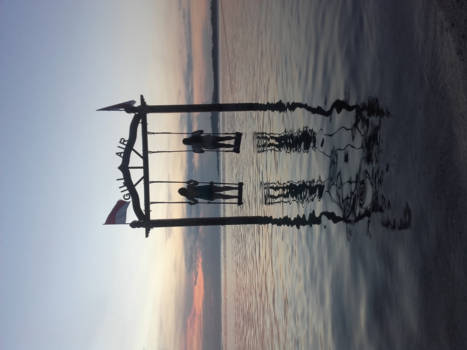 Bali - Zonsondergang op Gili Air