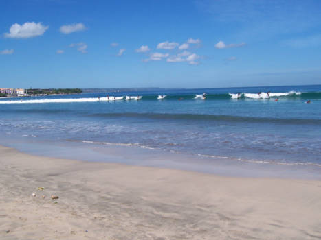Surfen Bali - bali strand.