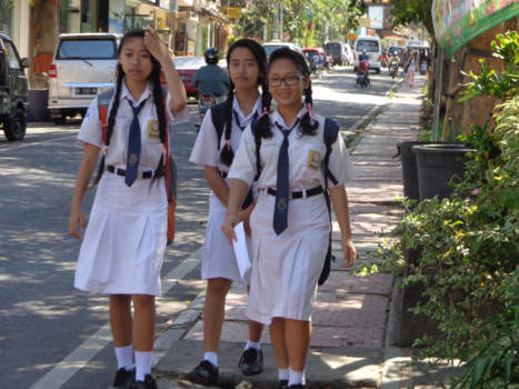 Ubud - zo, de schooldag zit er weer op!