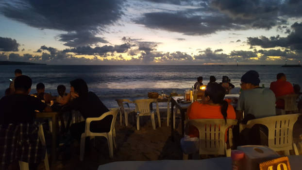 Bali - JIMBARAN BAY Beach Fisch BBQ / Bali - Indonesie