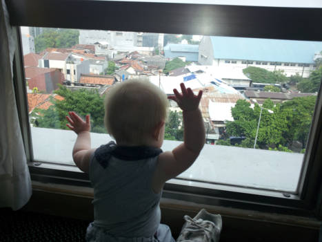 Jakarta - Jakarta by night avontuurlijk met baby