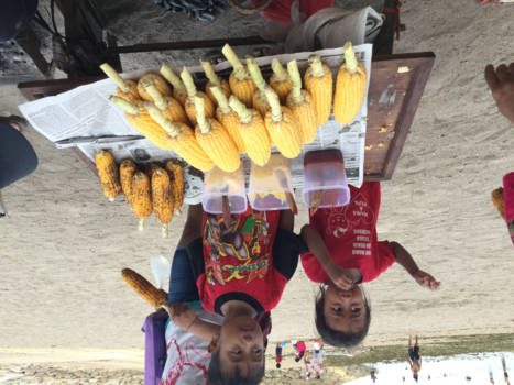 Bali - Kinderen die honger hadden kregen van ons te eten