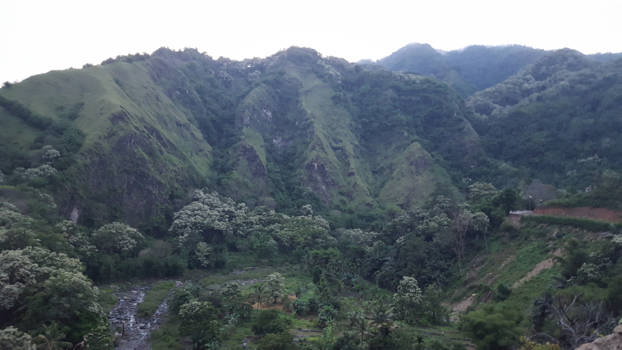 Flores - Kelimutu vanuit de auto
