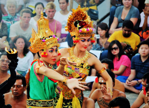 Pura Luhur Uluwatu - Kecak-dans op Uluwatu