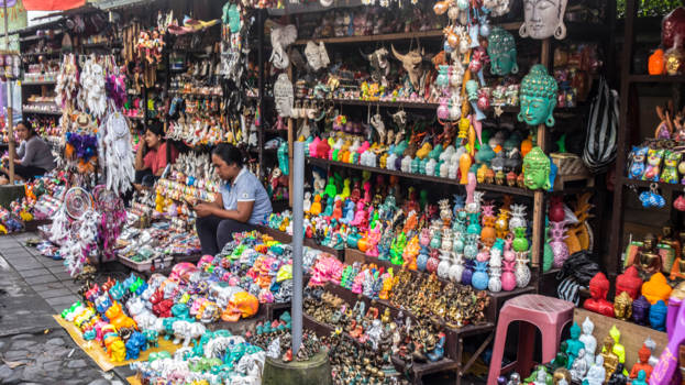 Ubud - De marktjes in Ubud