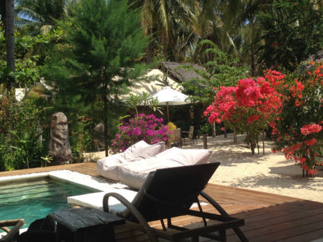 Gili-eilanden - No rain. No flowers!