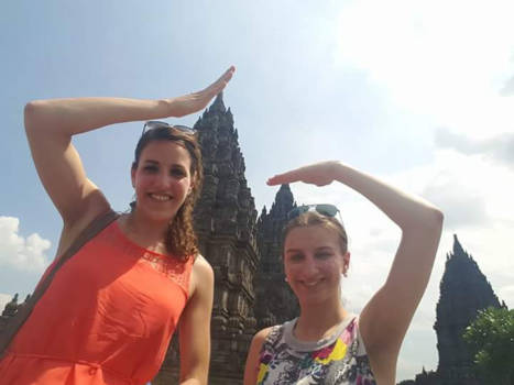 Prambanan - De eiffeltoren aanraken? Wij gaan voor de Prambanan!