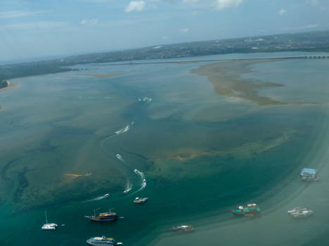 Lombok - Van uit de lucht