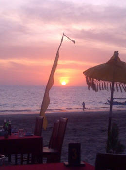 Bali - From purple to blue