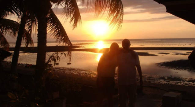 Lovina - Lovina beach bali, beautiful sunset