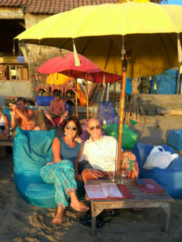 Bali - Lekker relaxen en genieten van de ondergaande zon in Seminyak