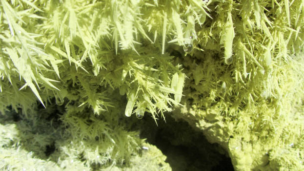 Java - Zwavelkristallen