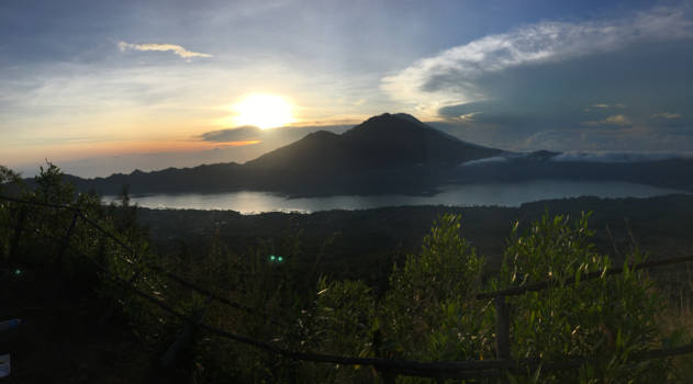 Gunung Batur - Het uitzicht