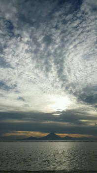 Gili-eilanden - Sunset met uitzicht op Bali