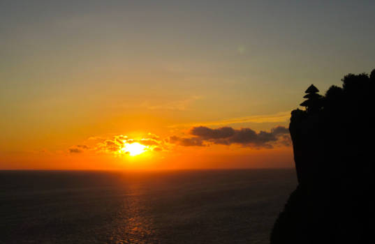 Bali - Sunset in Uluwatu
