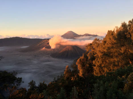 Java - Zonsopgang Bromo vulkaan