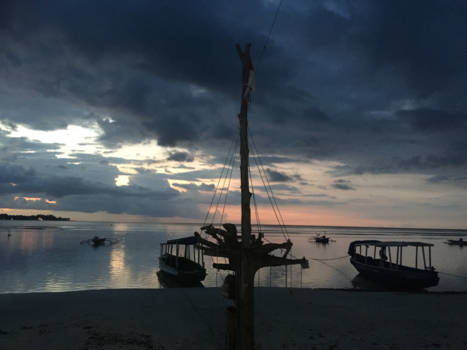Rondreis Bali & Lombok - Sunset in Gilli Air