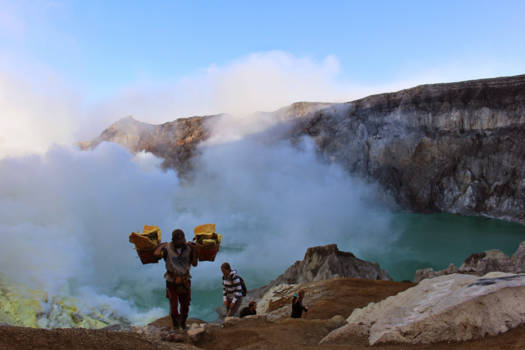 Java - Tough nature bij Ijen