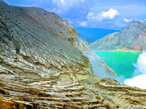 Rondreis Bali & Java - Ijen Krater Java " the mouth of hell"