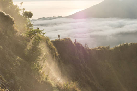 Bali - On top of the volcano in Bali