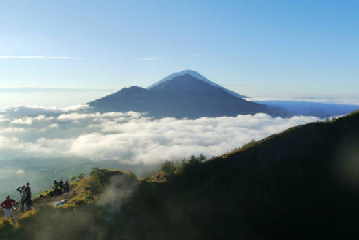 Bali - Ochtendgloren vanaf Mount Batur, Bali