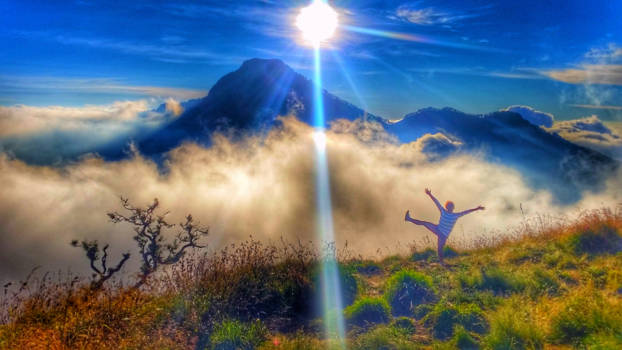 Gunung Rinjani - On top of the world!