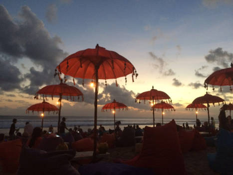 Bali - Never seen such an amazing relaxing  sunset......