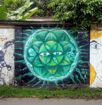 Bali - Street art in Ubud