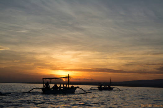 Bali - Lovina Beach Sunset