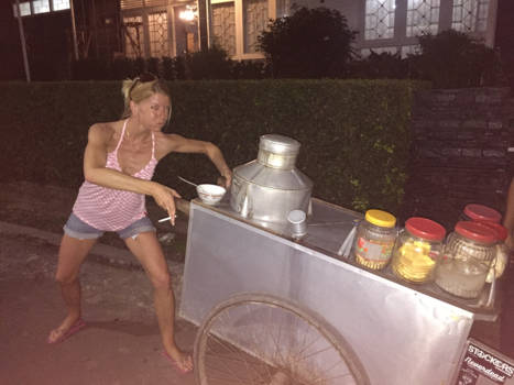 Java - Een tukang basko een handje helpen