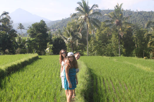 Rondreis Bali - Met de kids de Sawa's verkennen