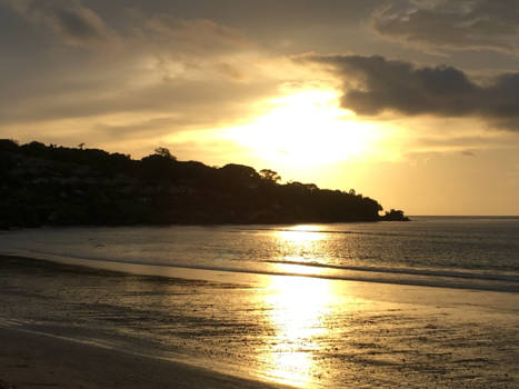 Bali - Ondergaande zon