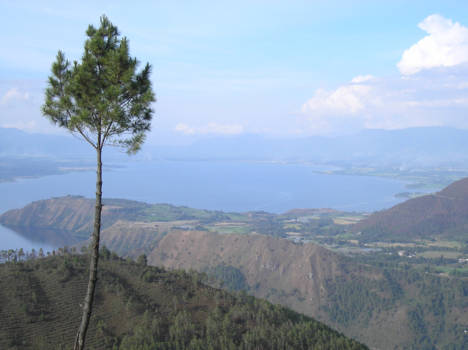 Taman Mini Indonesia - Danau Toba Sumatra Indonesia