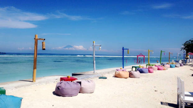 Gili-eilanden - Gili Trawangan Beach