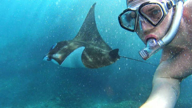 Rondreis Bali & Java - Zwemmende engel