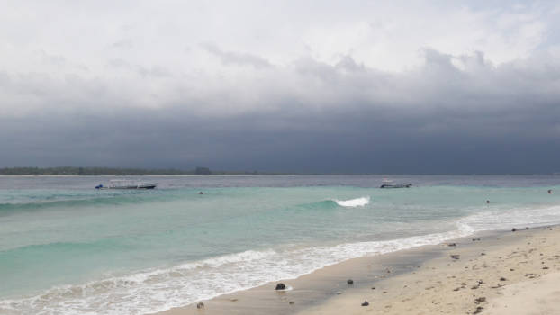 Gili-eilanden - Inkomende noodweer