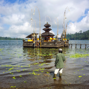 Bali - Water tempel at bratan lake