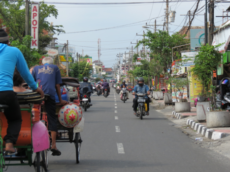 Java - Per Becak door Jogja