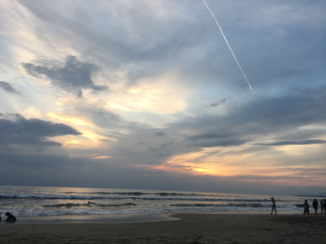 Kuta - pastel sunset color palette