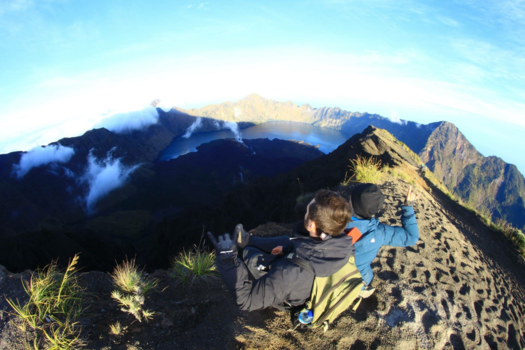 Gunung Rinjani - Als ik klim naar de top, klim jij dan met mij mee