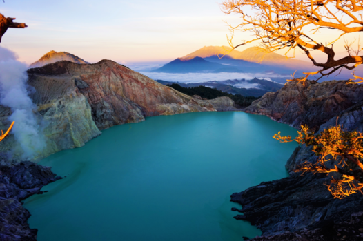 Java - Golden sunrise