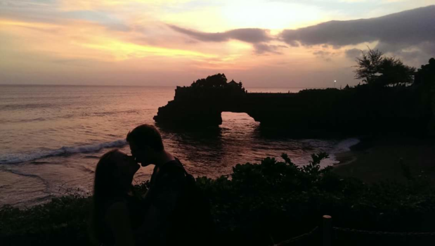 Pura Tanah Lot - Zonsondergang op Bali