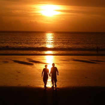 Bali - Ondergaande zon