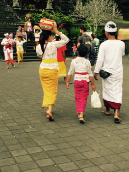 Bali - Balinees gezin