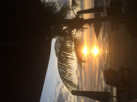 Bali - Opkomst van de zon Sanur Bali