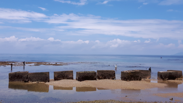 Molukken - Uitzicht in het dorp Wassu