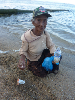 Bali - voor het avondeten.....