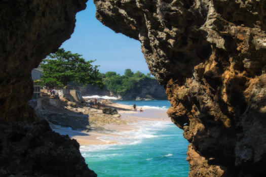 Bali - Doorkijkje op Balangan Beach