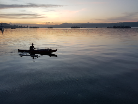 Kota Ambon - Sunset at Kota Ambon